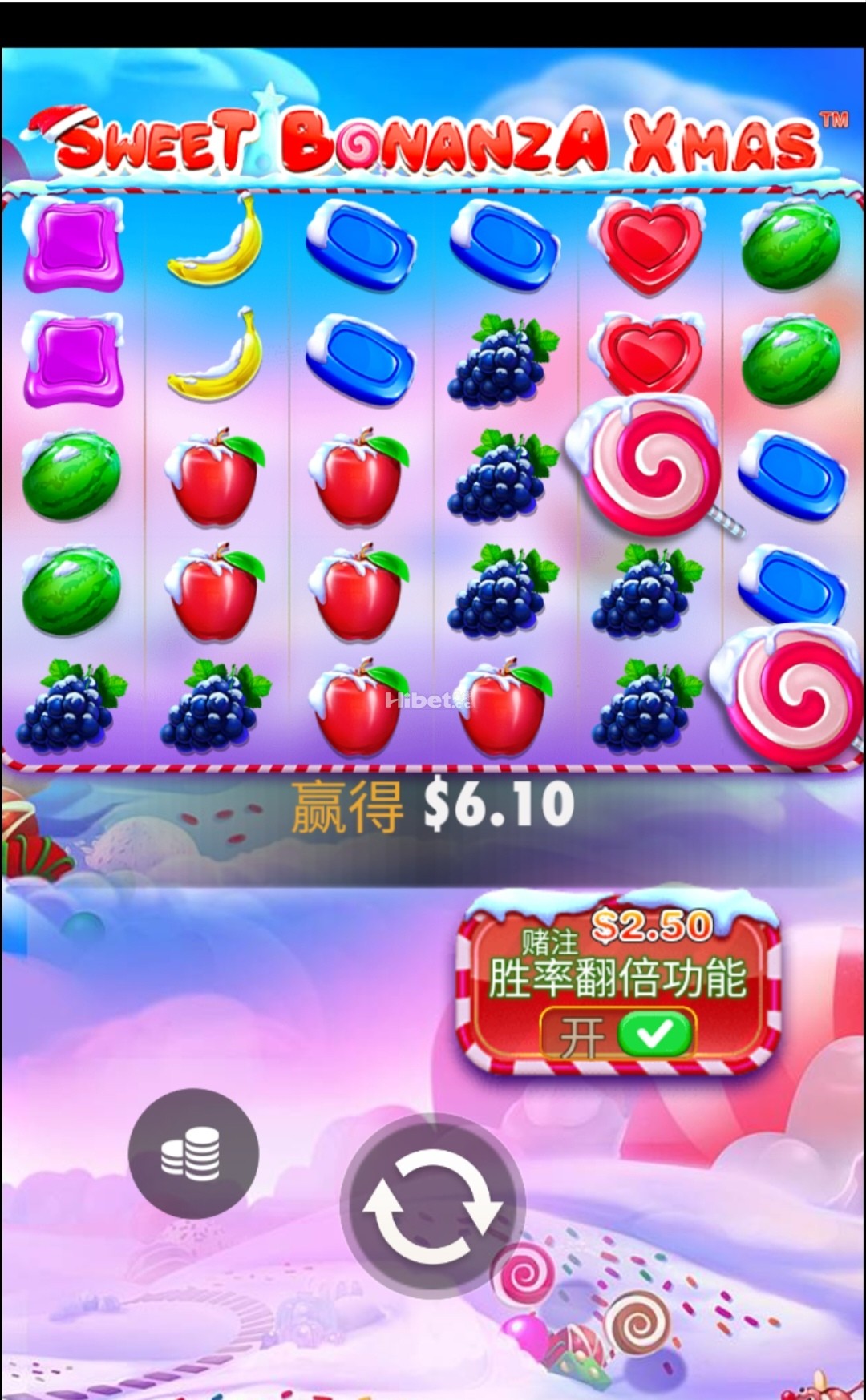 甜心盛宴圣诞不来大奖小亏了