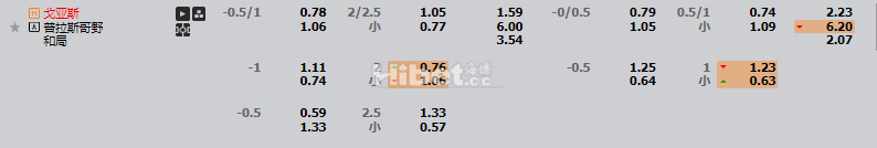 戈伊亚斯VS普拉斯哥野