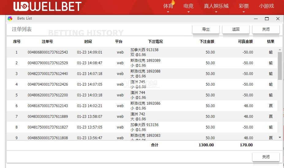 吉祥坊杀下愉快彩盈利170了