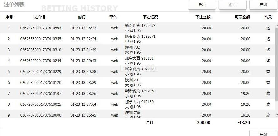 愉快彩的战斗亏损个43了